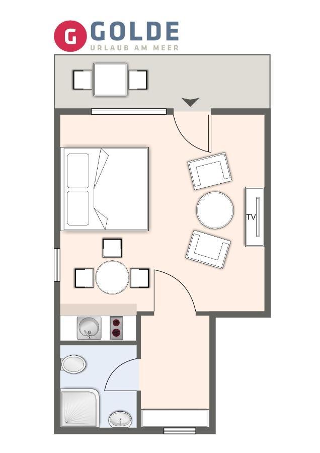 Beach Lodge Beach Lodge Appartement 6 ซังคท์ พีเทอร์-ออร์ดิง ภายนอก รูปภาพ